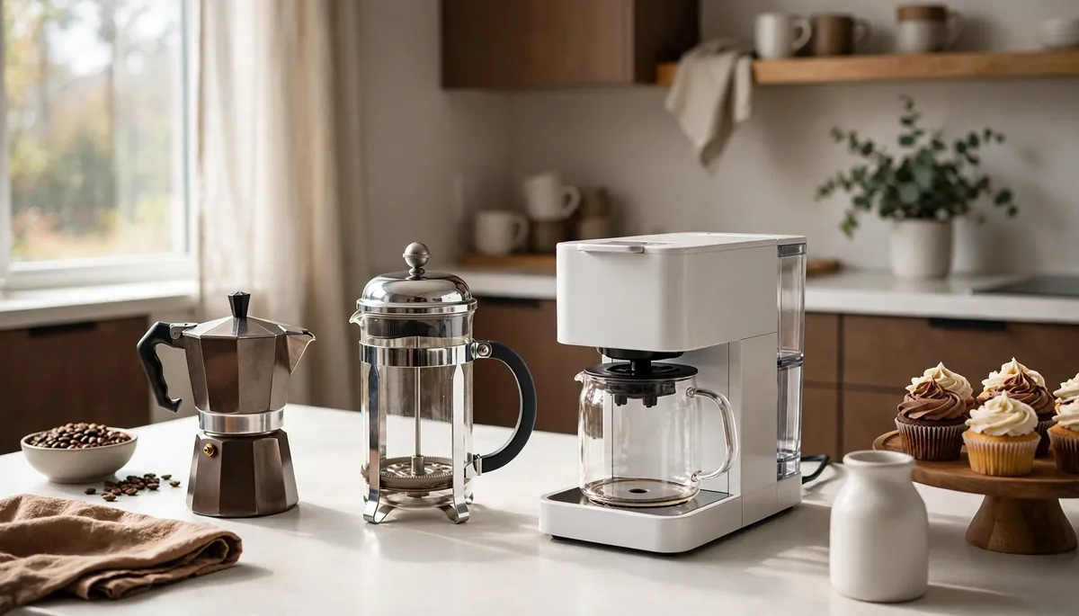 Cupcakes et café : quelle cafetière ou quel percolateur pour les accompagner ?