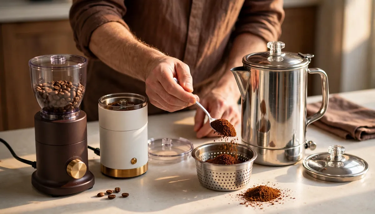 Moulin à café pour percolateur
