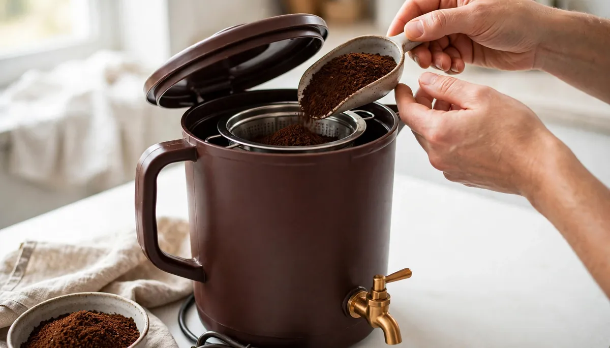 Quelle quantité de café pour un percolateur de 10 litres ?